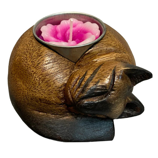 Cat Tea Light Holder