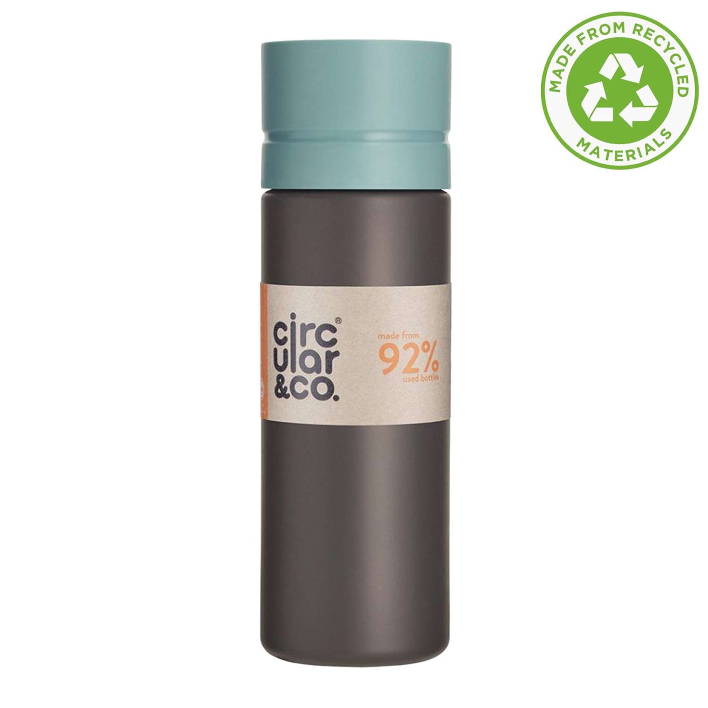Circular&Co. Reusable Water Bottle 600ml - Blue/Grey