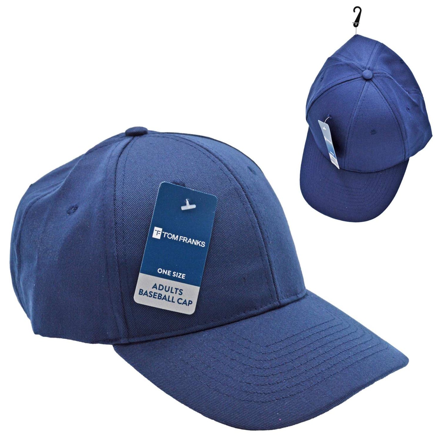 Tom Franks Adults Baseball Cap (One Size) - Navy
