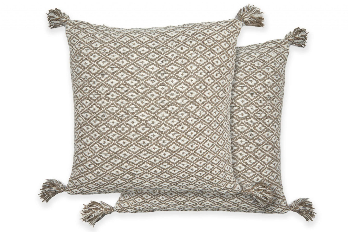 Stockholm - Recycled Cotton Cushion Cover in Taupe