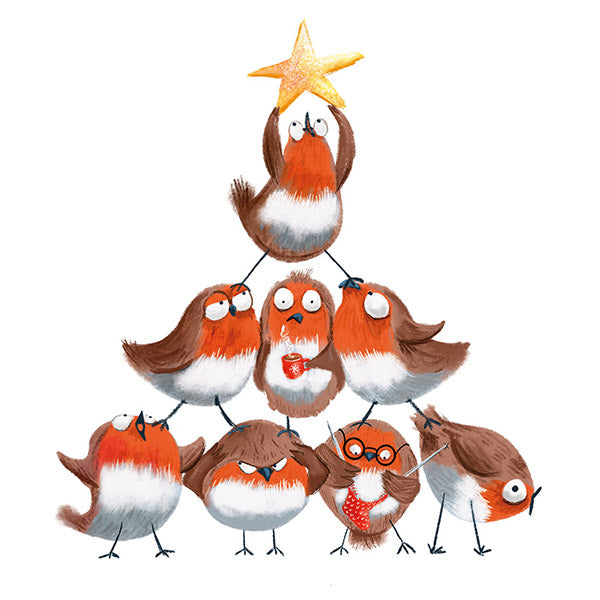 Christmas Cards 10 Pack - The Star Of The Snow