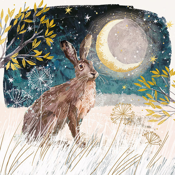 Christmas Cards 10 Pack - Moonlit Hare
