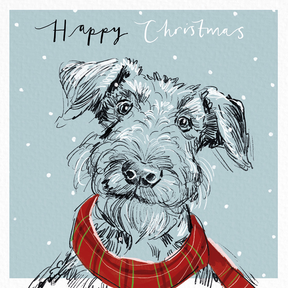 Christmas Cards 10 Pack - Sketchy Pup