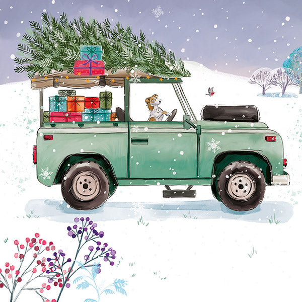 Christmas Cards 10 Pack - Christmas Delivery