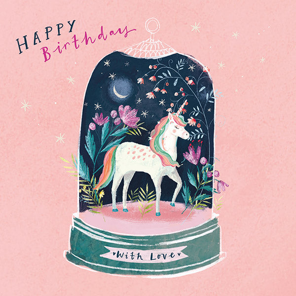 Happy Birthday - Magical Unicorn