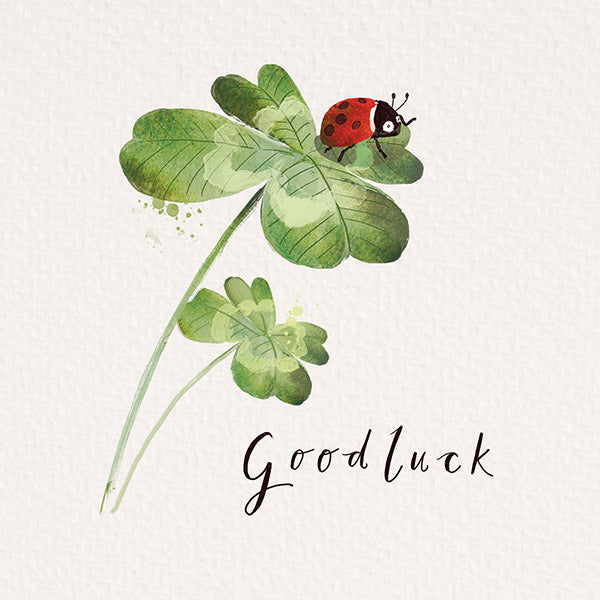 Good Luck - Four Leaf Clover