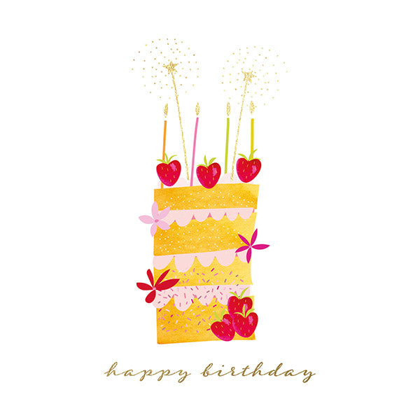 Happy Birthday - Birthday Cake