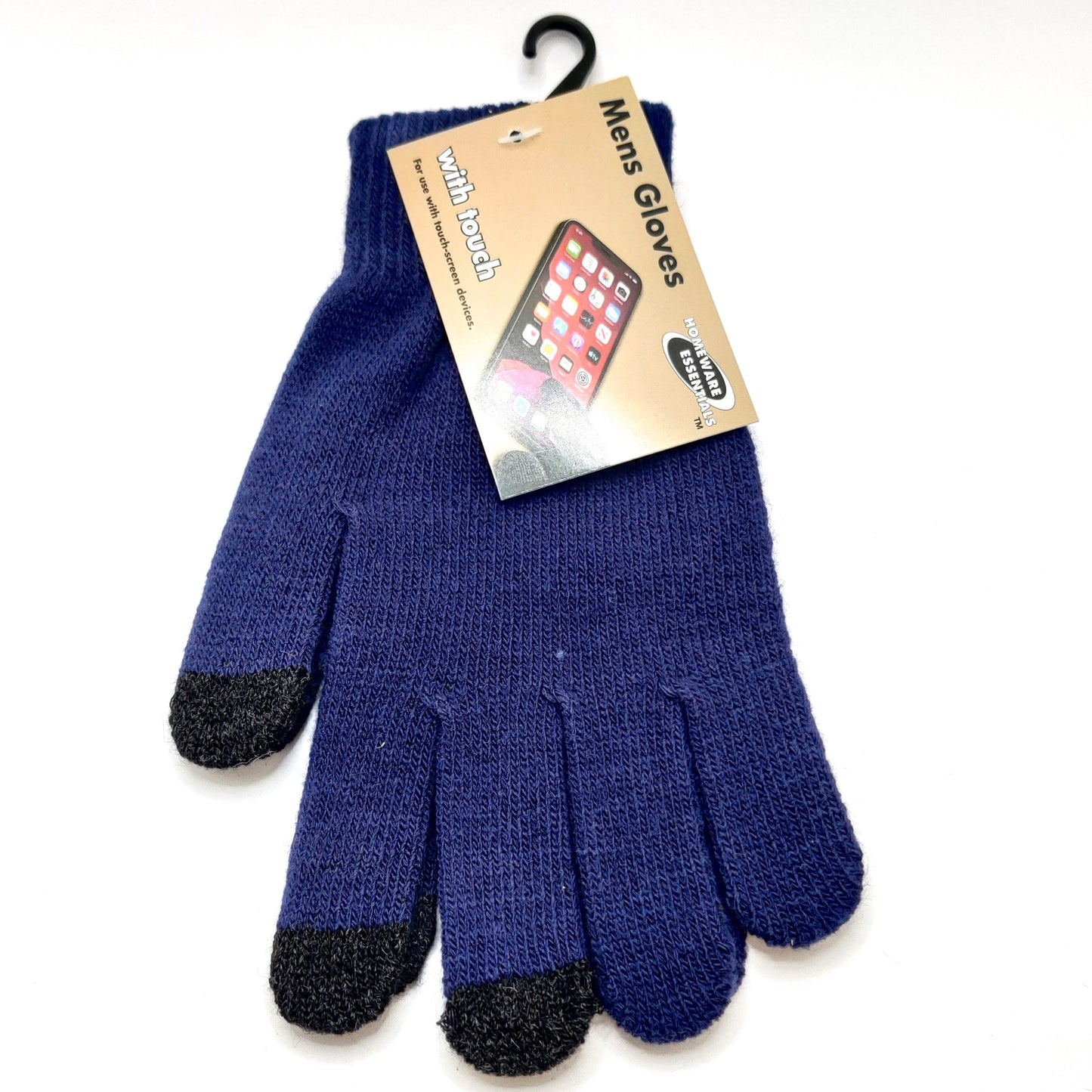Men's Touch Screen Gloves - One Size