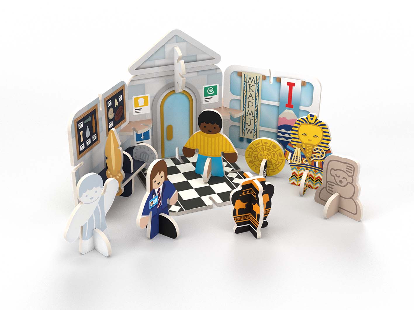 Playpress - Mini Museum Playset