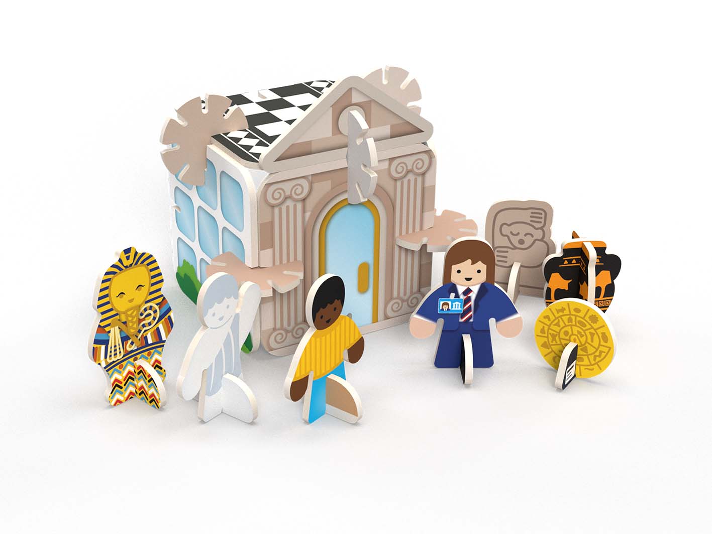 Playpress - Mini Museum Playset