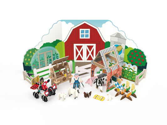 Playpress - Farmyard Playset