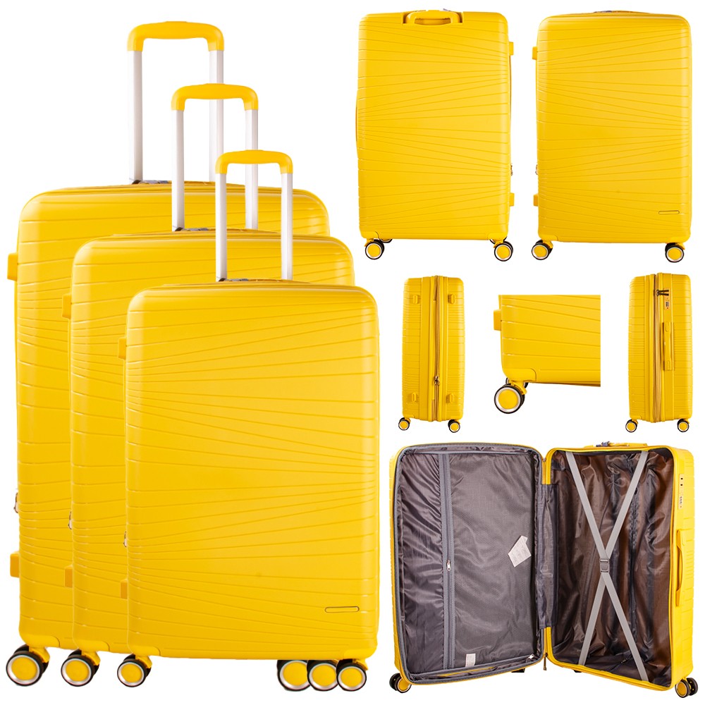 Large Suitcase - Mustard