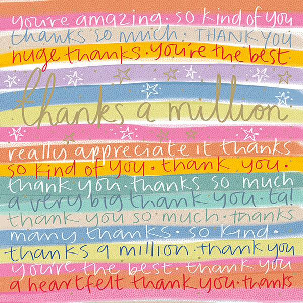 Thank You - Really Grateful