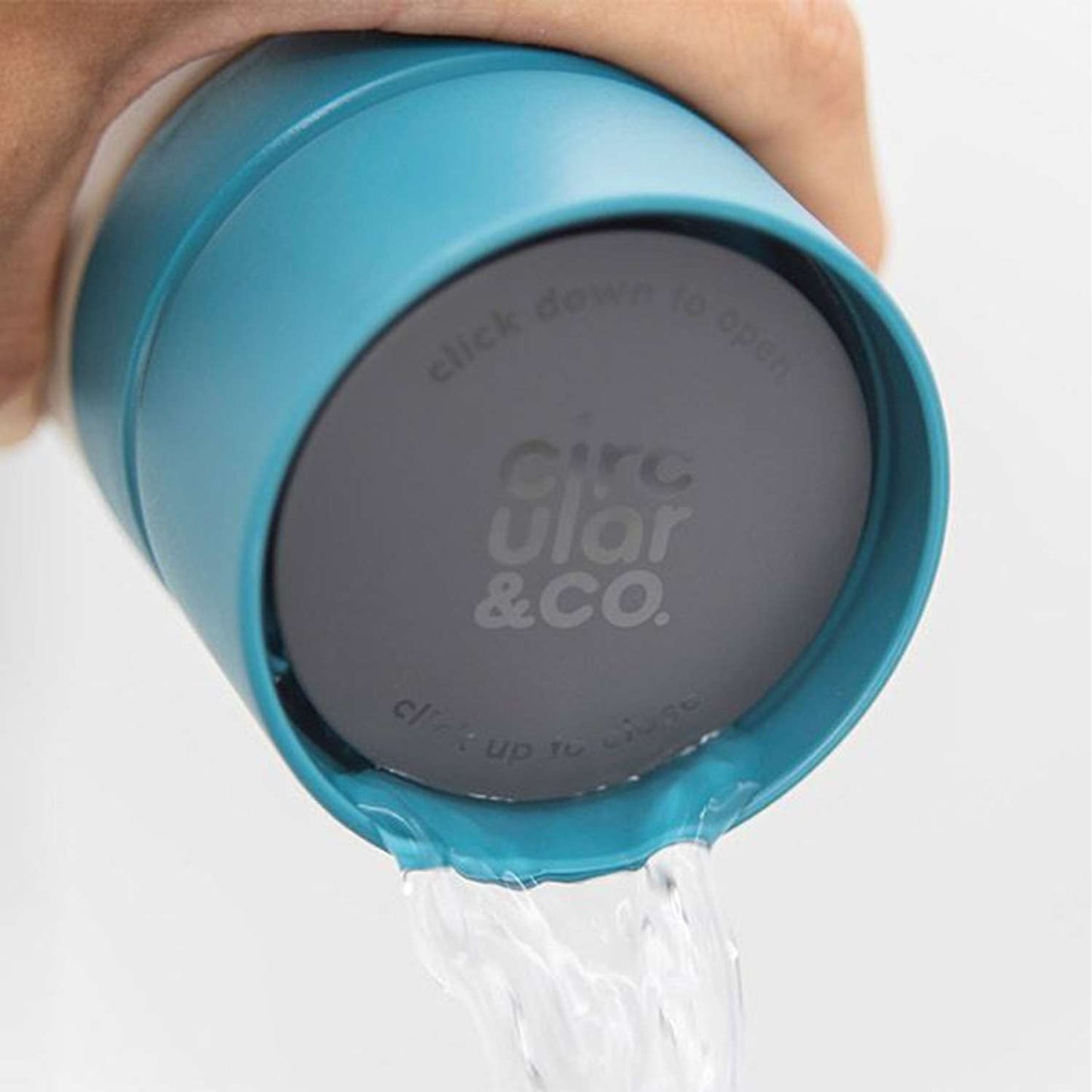 Circular&Co. Reusable Water Bottle 600ml - Blue/Grey