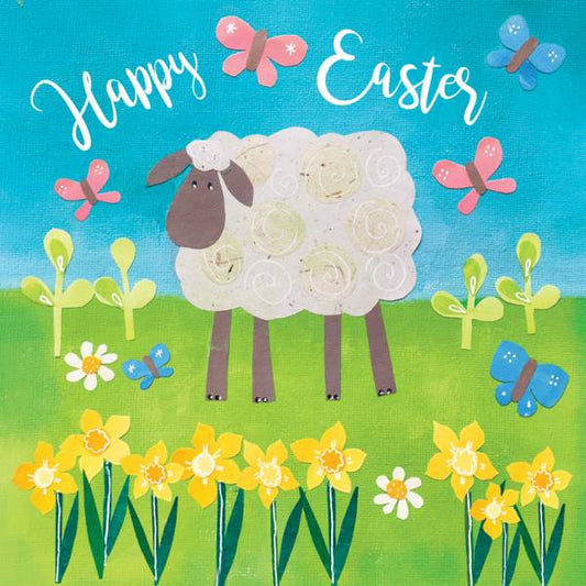 Easter Cards 5 Pack - Easter Sheep