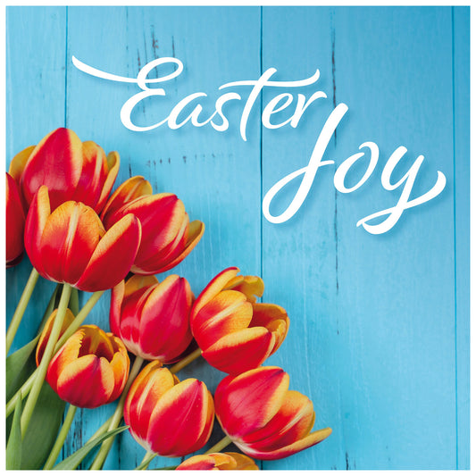 Easter Cards 5 Pack - Easter Joy Tulips