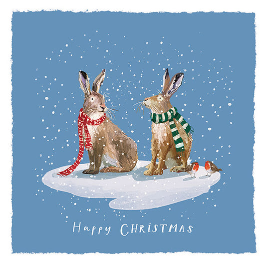 Christmas Cards 10 Pack - Snowy Friends
