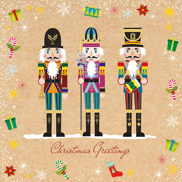 Christmas Cards 10 Pack - Nutcrackers