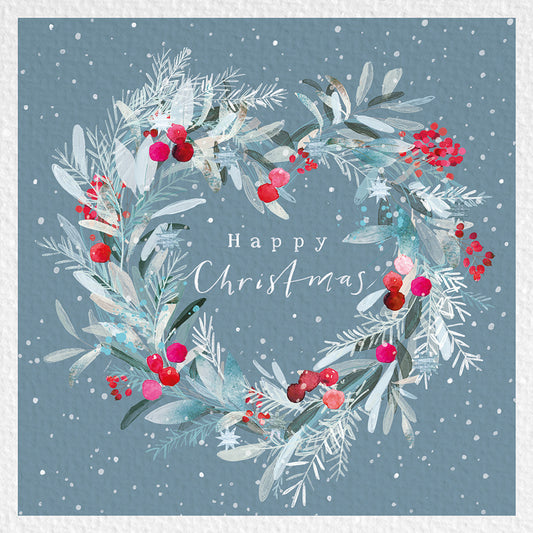 Christmas Cards 10 Pack - Heart Wreath