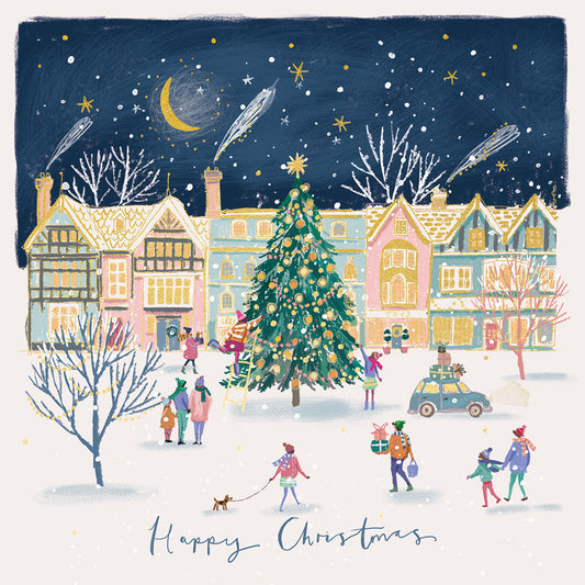 Christmas Cards 10 Pack - Christmas Village