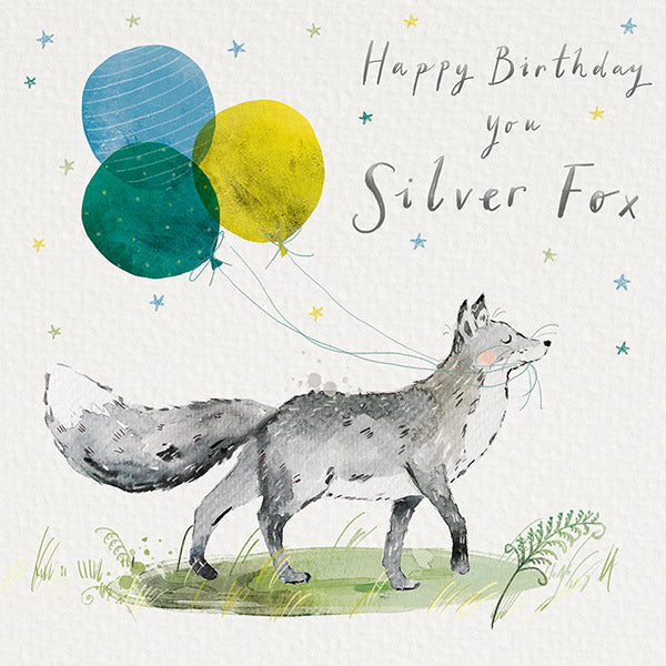 Happy Birthday - Silver Fox