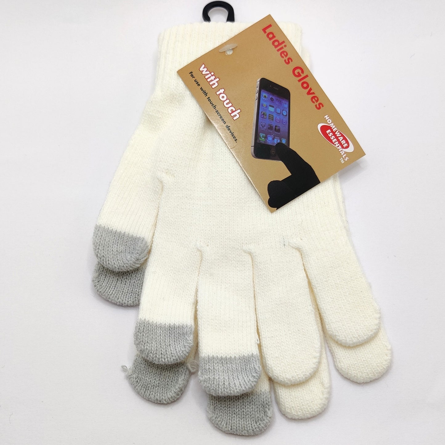 Ladies Touch Screen Gloves - One Size