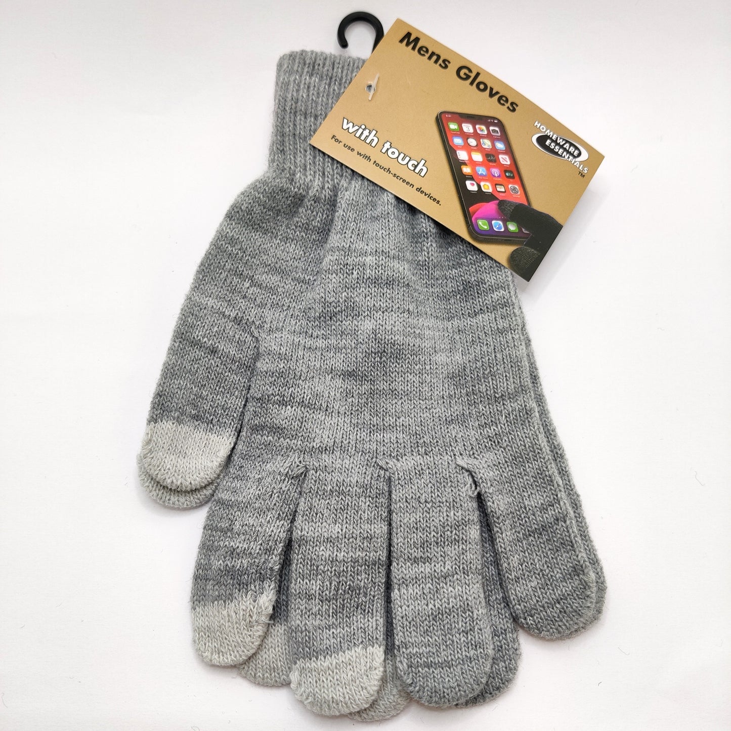 Men's Touch Screen Gloves - One Size