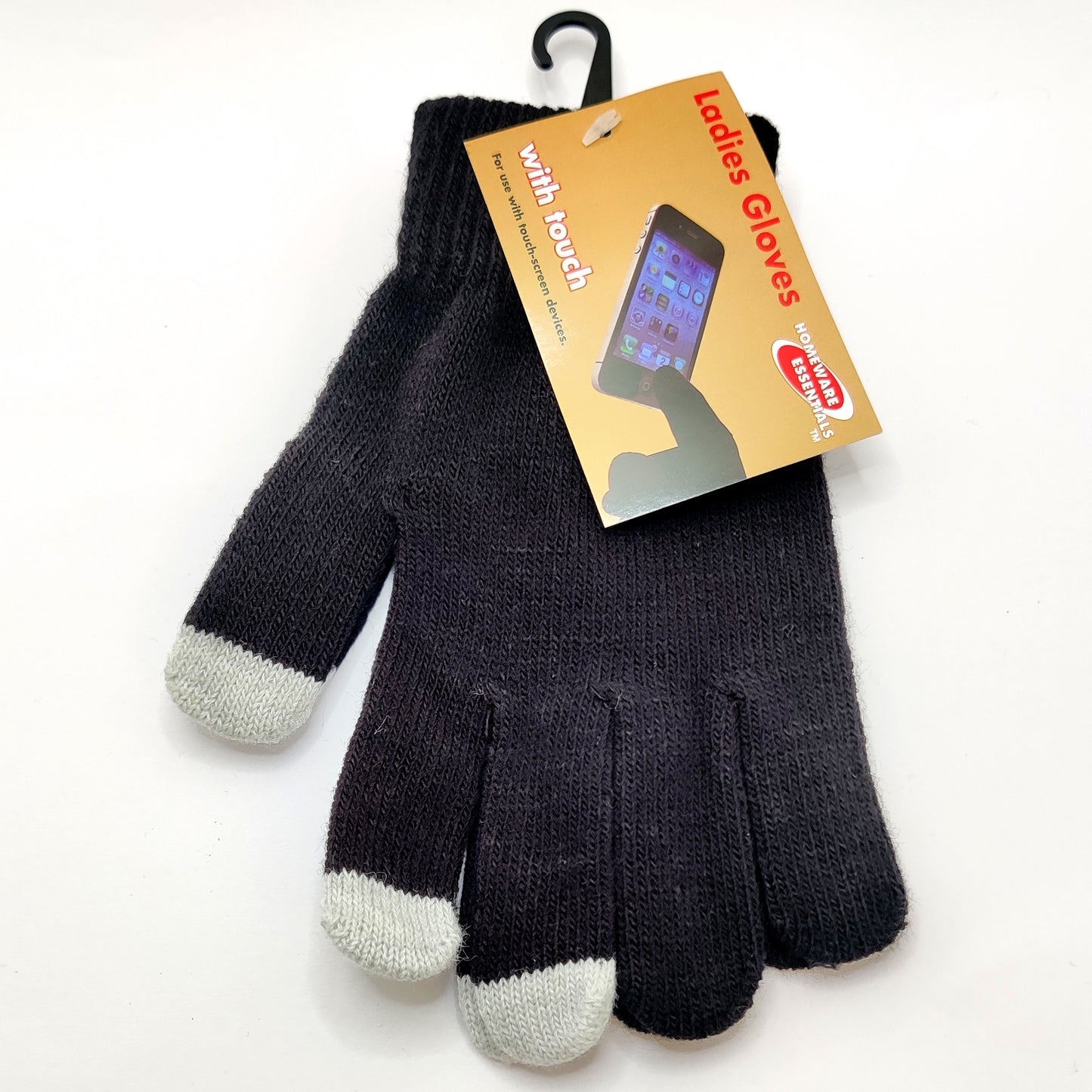 Ladies Touch Screen Gloves - One Size