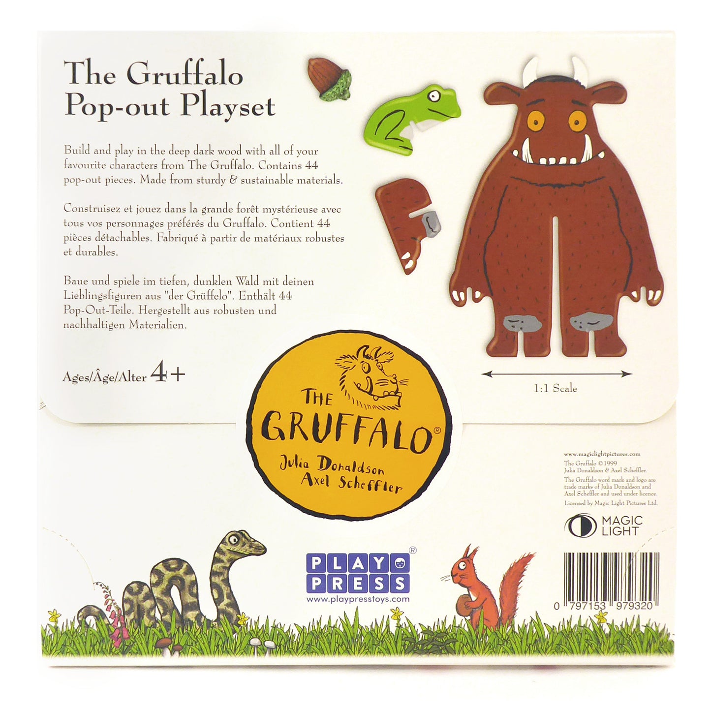 Playpress - The Gruffalo Playset