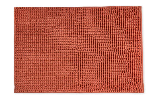 Marlow - Soft Touch Non-Slip Bath Mat - Burnt Orange