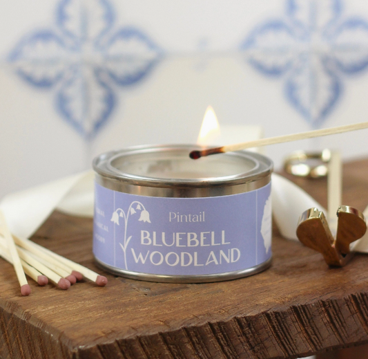 Pintail Candles - Bluebell Woodland Paint Pot Candle