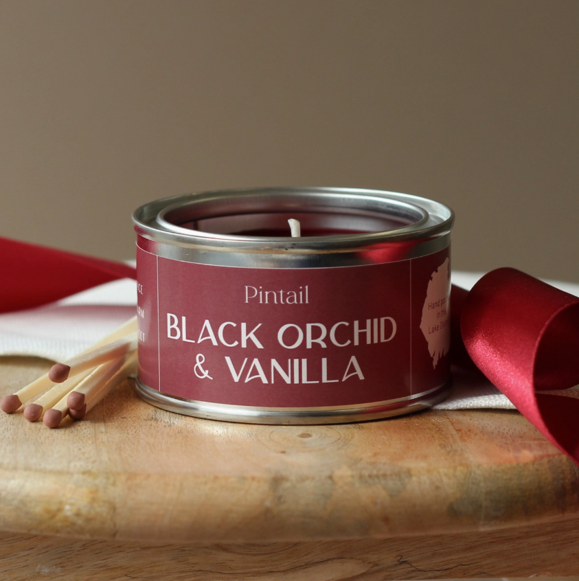 Pintail Candles - Black Orchid & Vanilla Paint Pot Candle