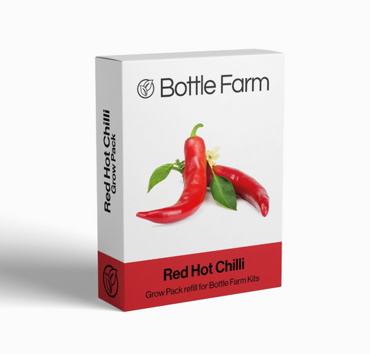Bottle Farm - Red Hot Chilli Grow Pack Refill Kit