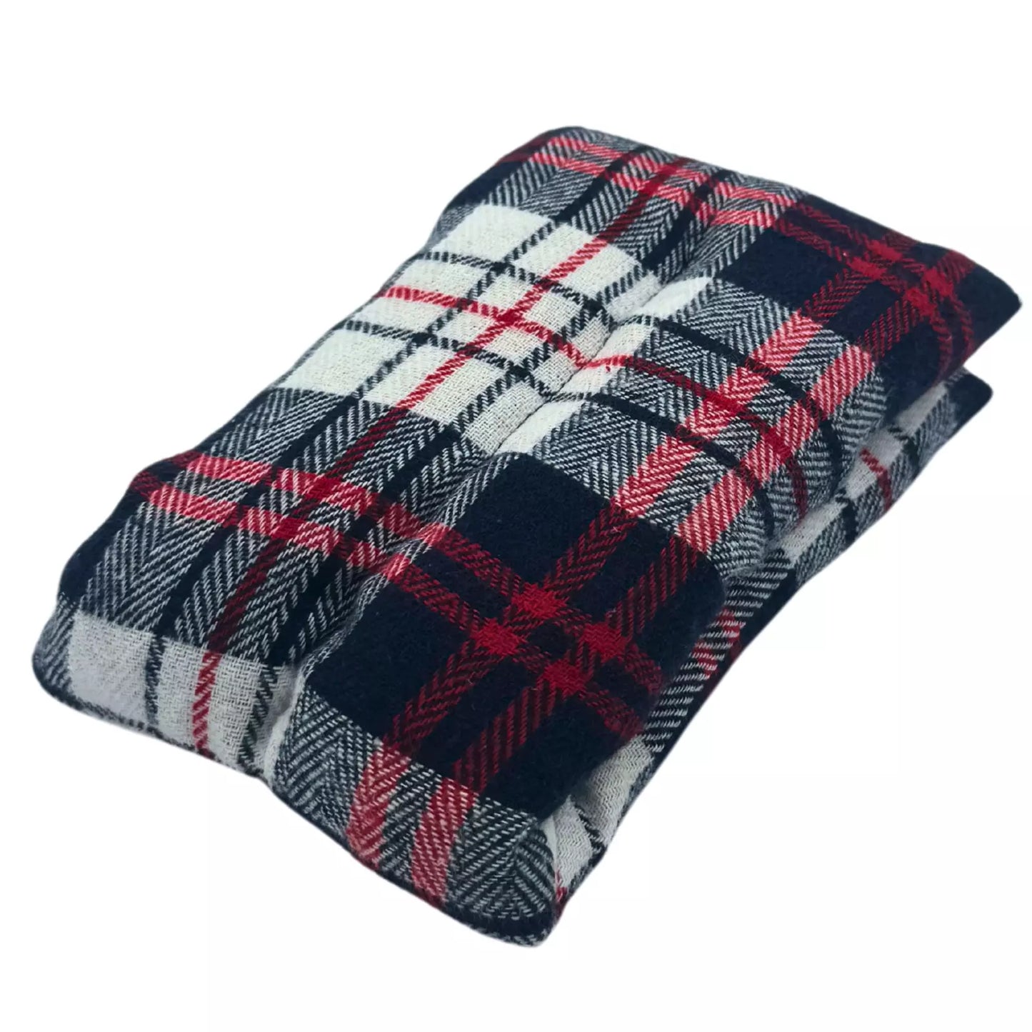 Sure Soothing Warm Microwaveable Tartan Heat Pack - Blue