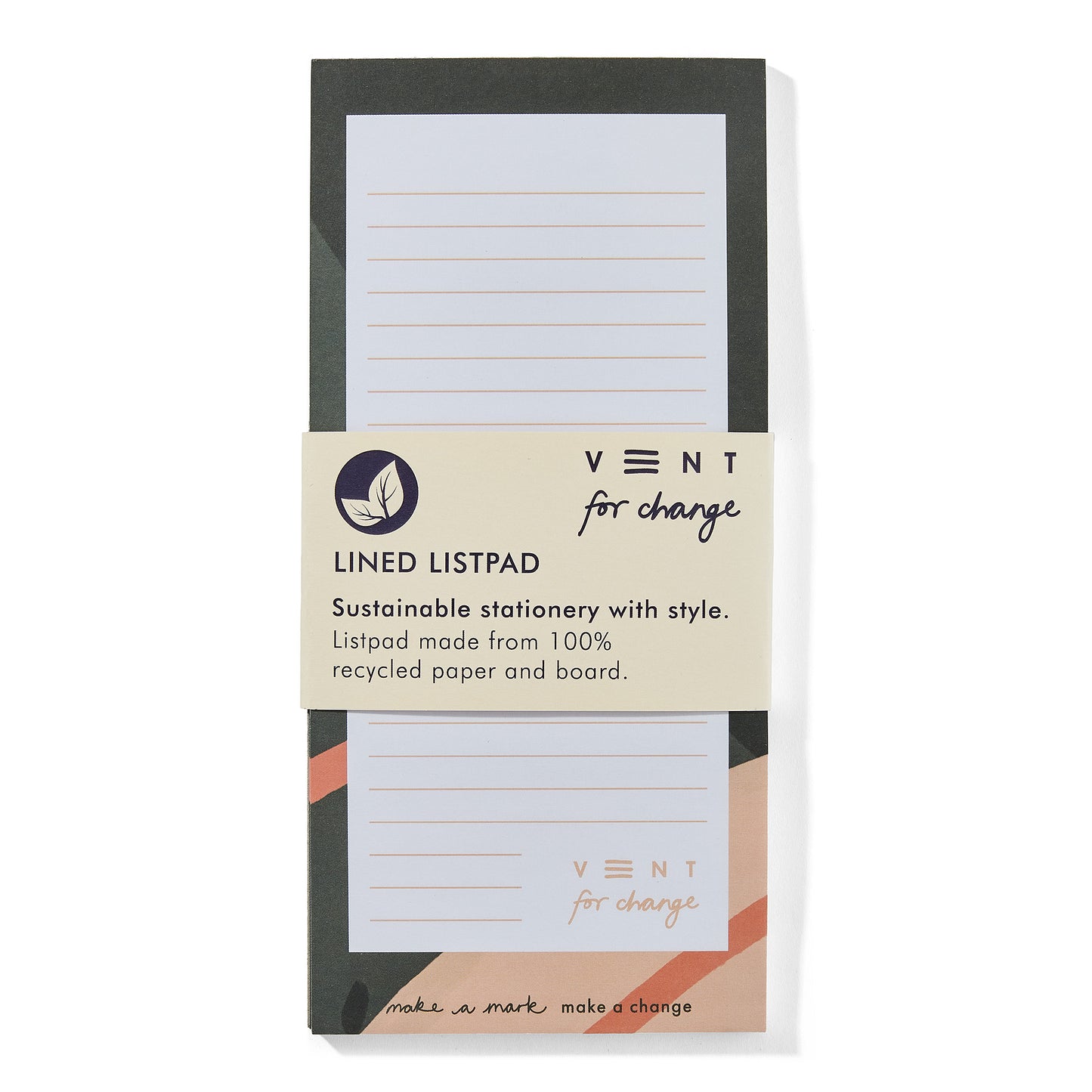 Recycled Paper List Pad