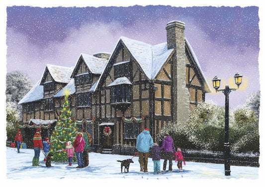 Christmas Cards 10 Pack - Stratford upon Avon at Christmas
