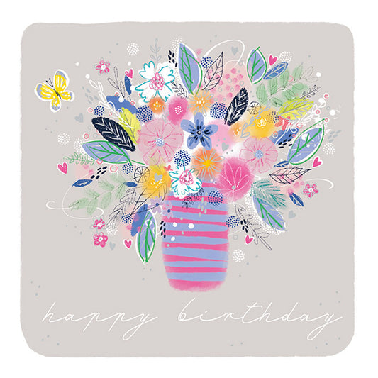 Wishing You A Very Happy Birthday - Birthday Blooms