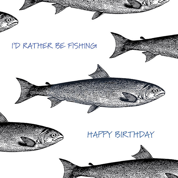 Happy Birthday -  Gone Fishing!