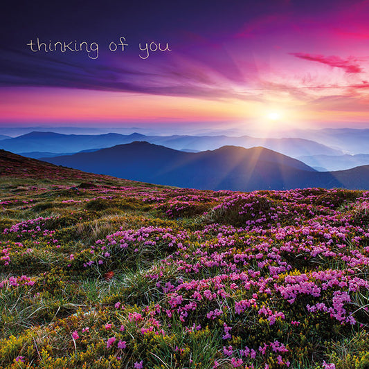 Thinking Of You - Mountain Sunrise