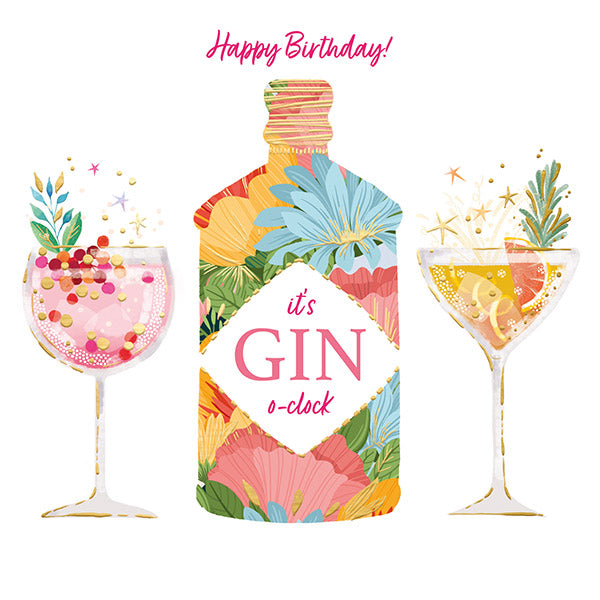 Happy Birthday - Gin Cocktails