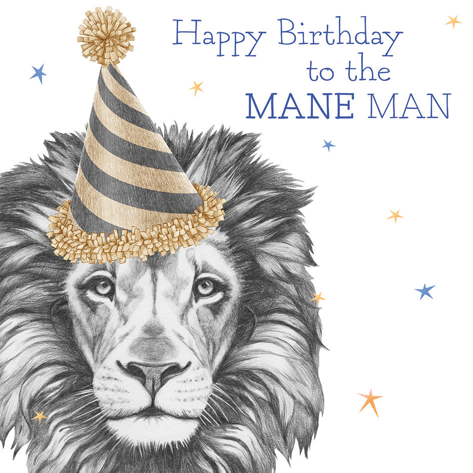 Happy Birthday - Mane Man