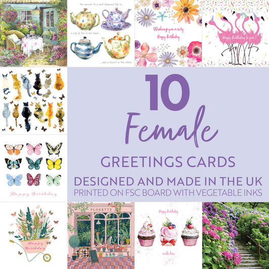 10 Female Birthday Cards